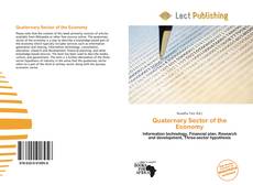 Buchcover von Quaternary Sector of the Economy