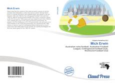 Bookcover of Mick Erwin