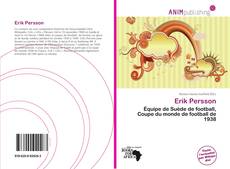 Capa do livro de Erik Persson 