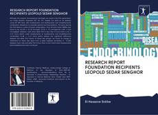 Buchcover von RESEARCH REPORT FOUNDATION RECIPIENTS LEOPOLD SEDAR SENGHOR