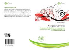 Copertina di Yevgeni Gavryuk