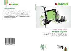 Capa do livro de Henry Källgren 