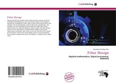 Bookcover of Filter Design