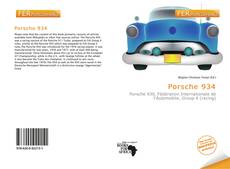 Bookcover of Porsche 934