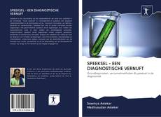 Buchcover von SPEEKSEL - EEN DIAGNOSTISCHE VERNUFT