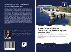 Bookcover of Piezometrie und neue Techniken zur Erkennung von Wasserlecks