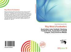 Portada del libro de Roy West (Footballer)