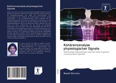 Portada del libro de Kohärenzanalyse physiologischer Signale