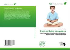Bookcover of Osco-Umbrian Languages