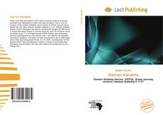 Capa do livro de Harrier Variants 