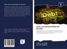 Capa do livro de ¿Hay una personalidad de deuda? 