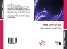 Обложка Mate Ghvinianidze