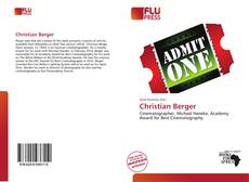 Couverture de Christian Berger