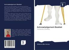 Bookcover of Acknowledgement Booklet