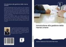 Bookcover of Introduzione alla gestione delle risorse umane