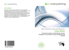 Couverture de Clive Allen