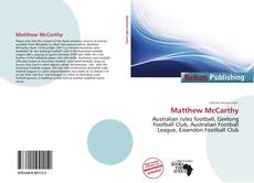 Portada del libro de Matthew McCarthy