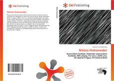 Buchcover von Niklas Hoheneder