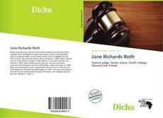 Bookcover of Jane Richards Roth