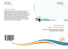 Bookcover of Type-in Program
