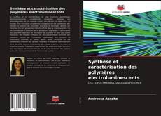Capa do livro de Synthèse et caractérisation des polymères électroluminescents 