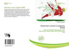 Buchcover von Estonian Lower Leagues 2008