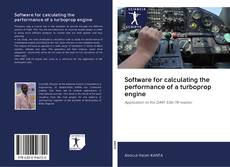 Capa do livro de Software for calculating the performance of a turboprop engine 