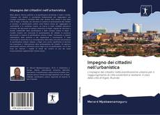 Buchcover von Impegno dei cittadini nell'urbanistica