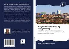 Capa do livro de Burgerbetrokkenheid bij stadsplanning 
