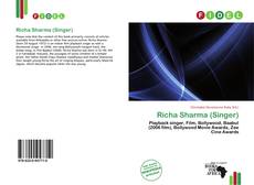 Capa do livro de Richa Sharma (Singer) 