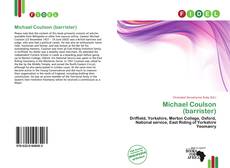 Capa do livro de Michael Coulson (barrister) 