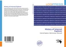 History of Internet Explorer kitap kapağı