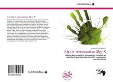 Capa do livro de Alenia Aeronautica Sky-X 