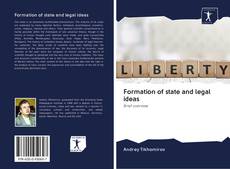 Portada del libro de Formation of state and legal ideas