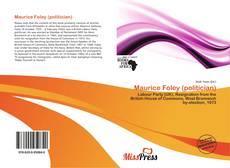 Bookcover of Maurice Foley (politician)