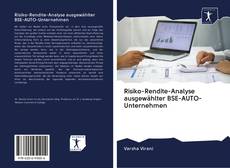 Buchcover von Risiko-Rendite-Analyse ausgewählter BSE-AUTO-Unternehmen