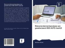 Copertina di Risicorendementsanalyse van geselecteerd BSE AUTO-bedrijf