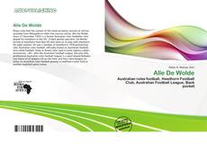 Bookcover of Alle De Wolde