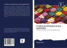 Buchcover von L'indice de réfraction et son application