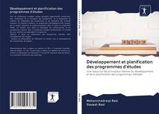 Couverture de Développement et planification des programmes d'études