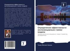 Bookcover of Определение эффективности экспоненциально-гамма-модели