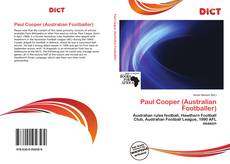 Capa do livro de Paul Cooper (Australian Footballer) 