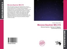 Buchcover von Morane-Saulnier MS.315