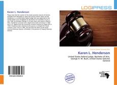 Karen L. Henderson kitap kapağı