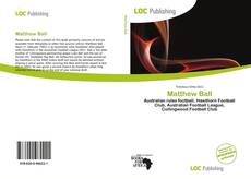 Bookcover of Matthew Ball