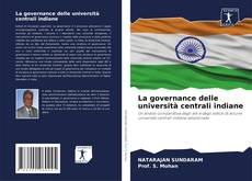 Portada del libro de La governance delle università centrali indiane