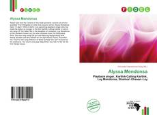 Capa do livro de Alyssa Mendonsa 