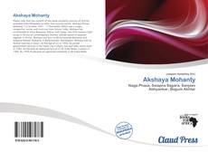 Portada del libro de Akshaya Mohanty