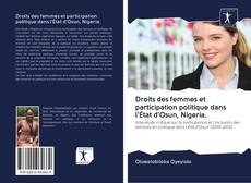 Обложка Droits des femmes et participation politique dans l'État d'Osun, Nigeria.
