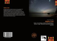 Bookcover of Alpha Ceti